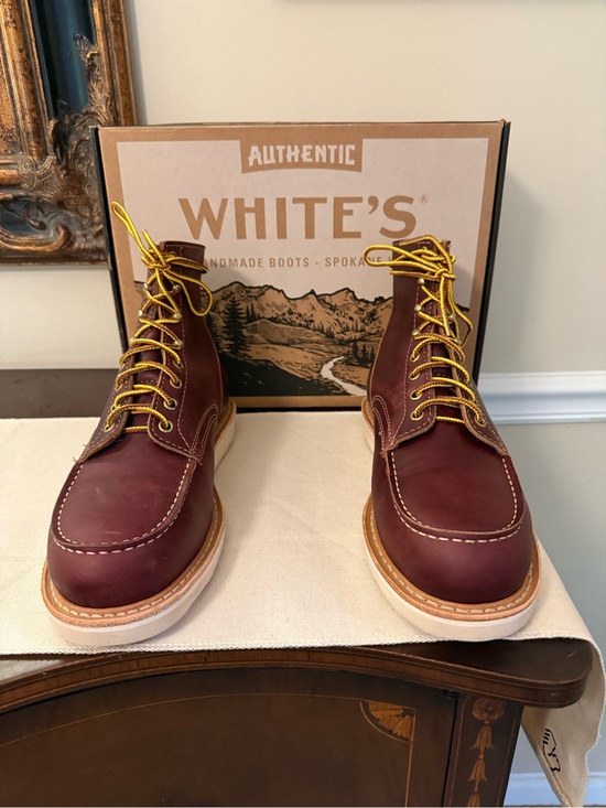 White'S Boots Other - White’s Perry Select 6” Burgundy Leather Moc Toe Boots